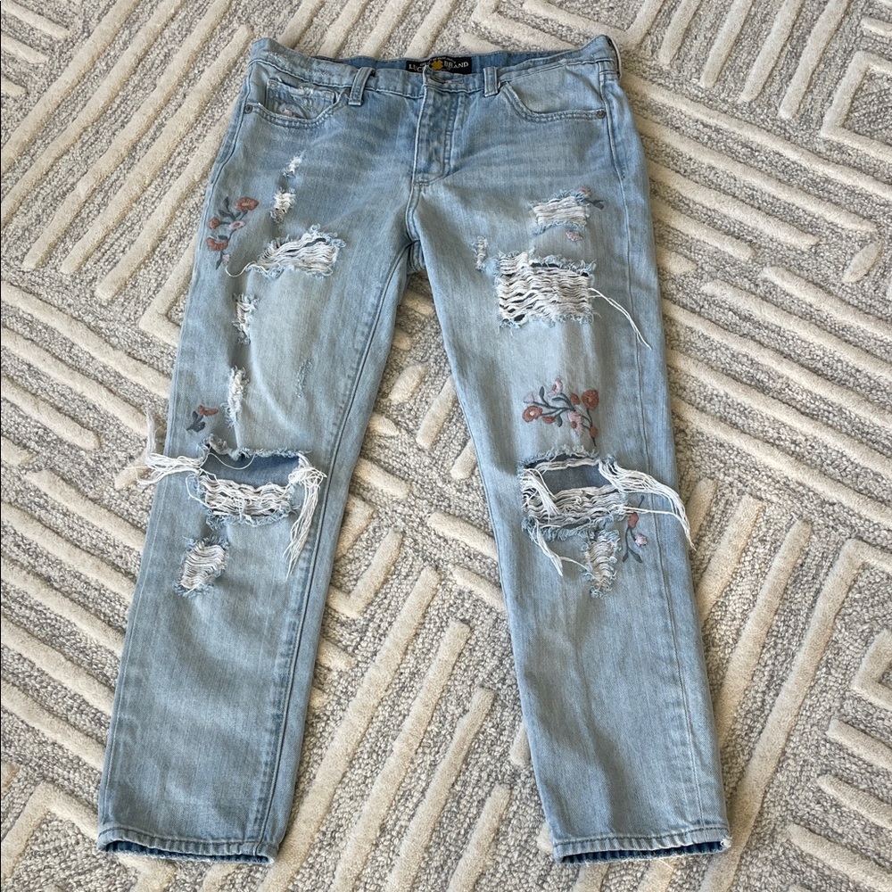 Lucky Brand Sienna Slim Boyfriend jeans